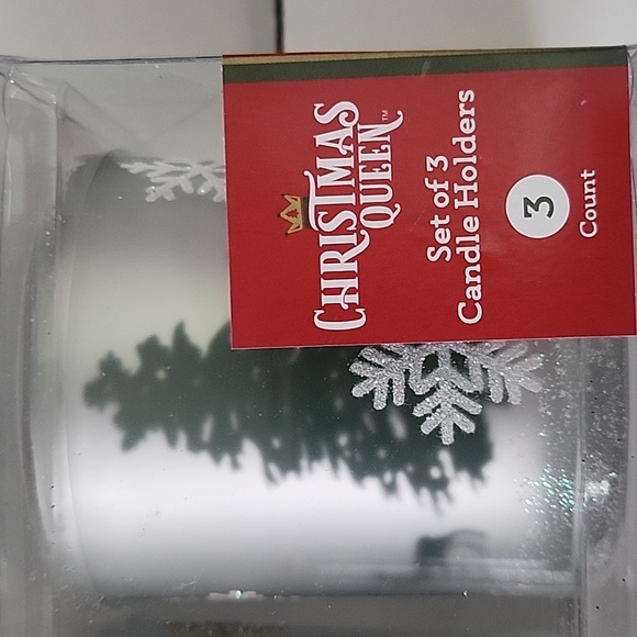 Christmas Queen candle holders set of three - Picture 5 of 9
